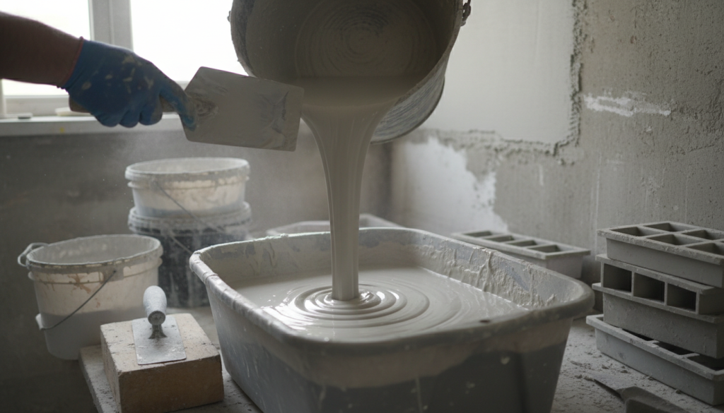 découvrez une définition détaillée du ciment barbotine et explorez ses applications incontournables dans le domaine de la construction et de la rénovation.