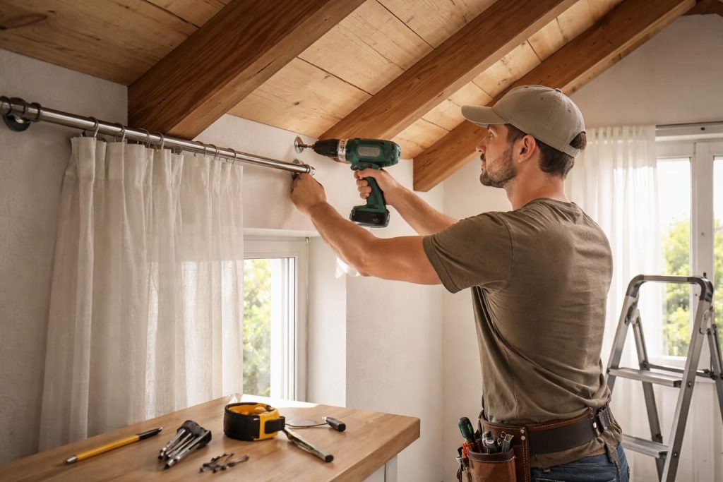 découvrez notre guide pratique pour fixer une tringle à rideau sous pente facilement. astuces et conseils pour une installation réussie et adaptée aux espaces mansardés.