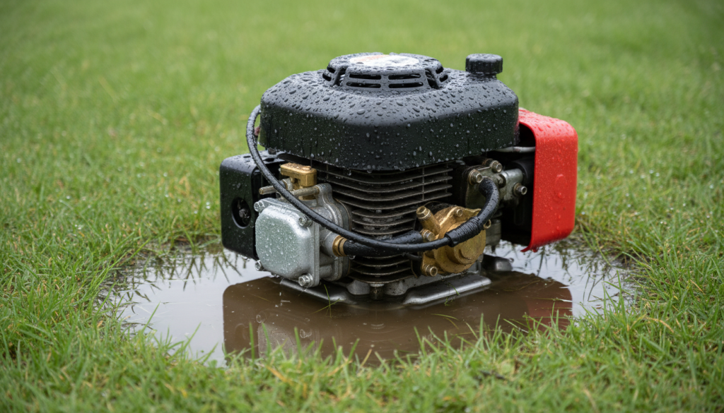 découvrez le temps d’attente idéal avant de redémarrer un moteur de tondeuse noyé pour éviter tout dommage et assurer un fonctionnement optimal.
