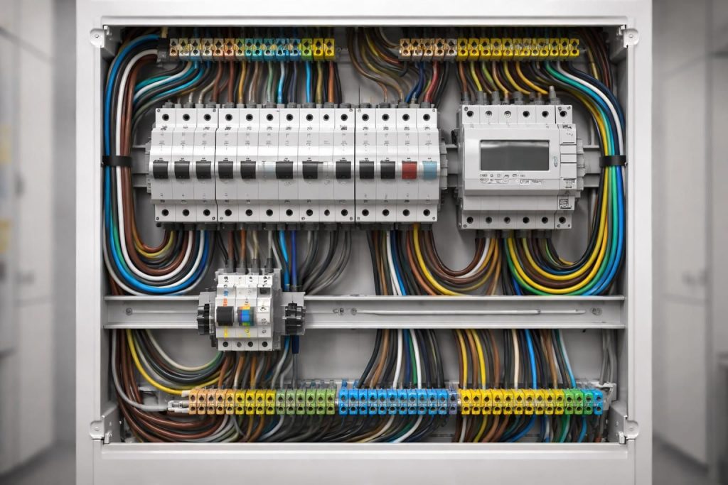 téléchargez gratuitement notre guide pdf complet pour le câblage d'un tableau électrique triphasé, avec schémas détaillés et conseils pratiques.