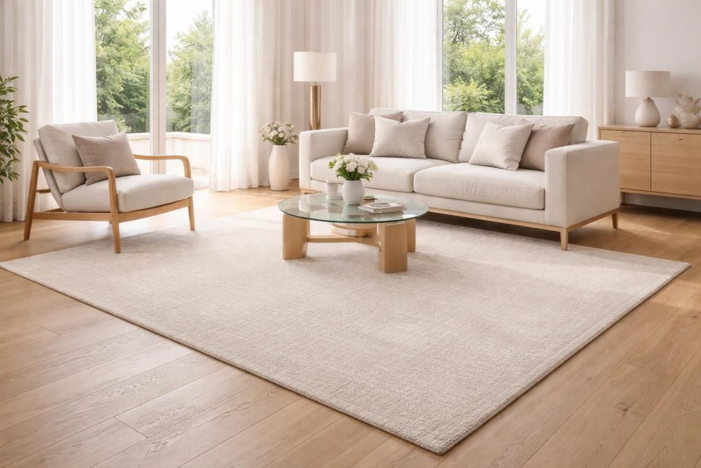 trouvez le tapis beige idéal pour sublimer votre intérieur élégant avec style et douceur.