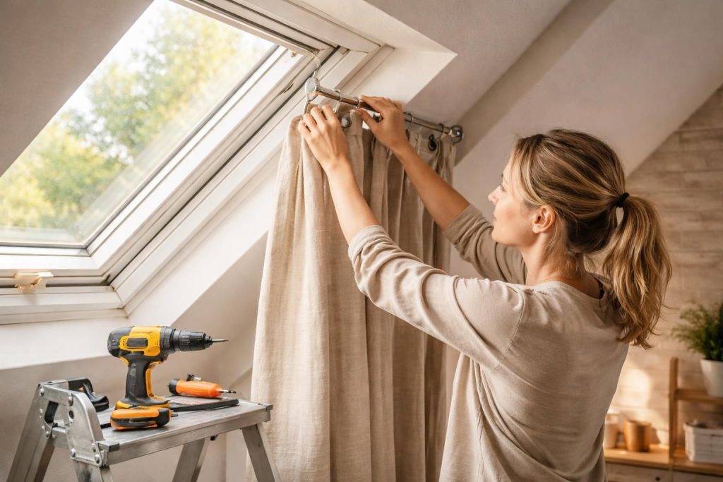 découvrez comment fixer un rideau en sous pente avec notre guide pratique et astuces faciles pour une installation réussie et esthétique.