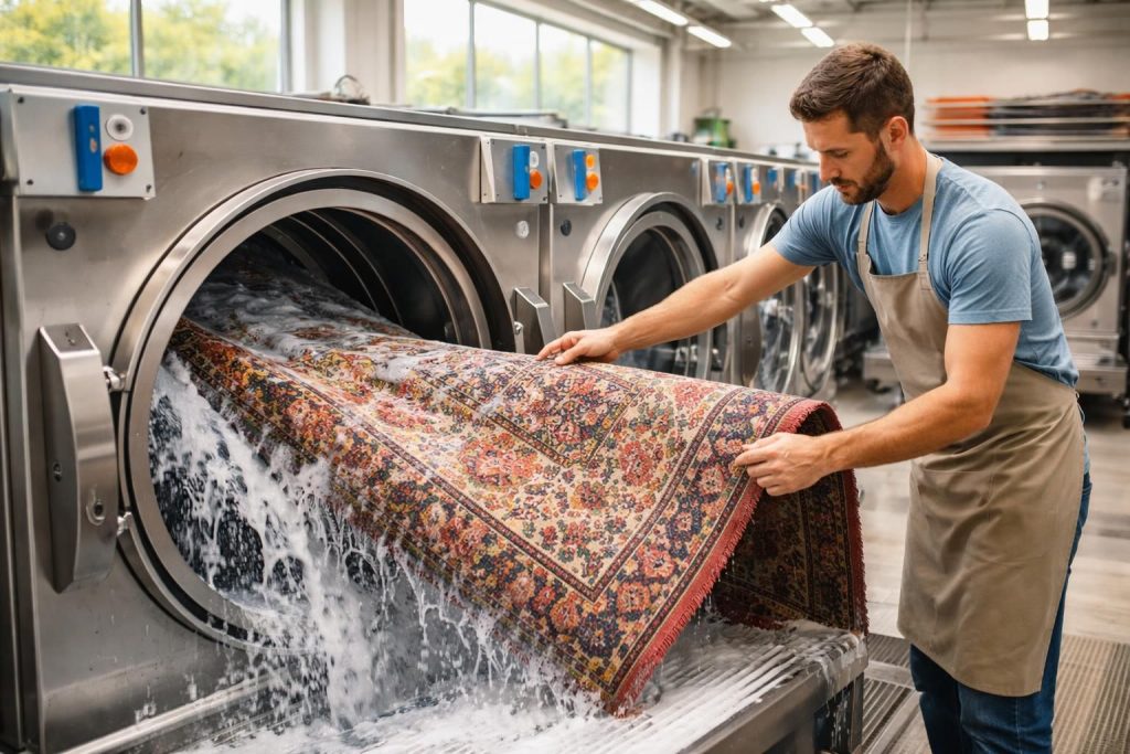 découvrez si vous pouvez vraiment laver votre tapis dans une laverie spécialisée, ses avantages, astuces et précautions à prendre pour un nettoyage réussi.