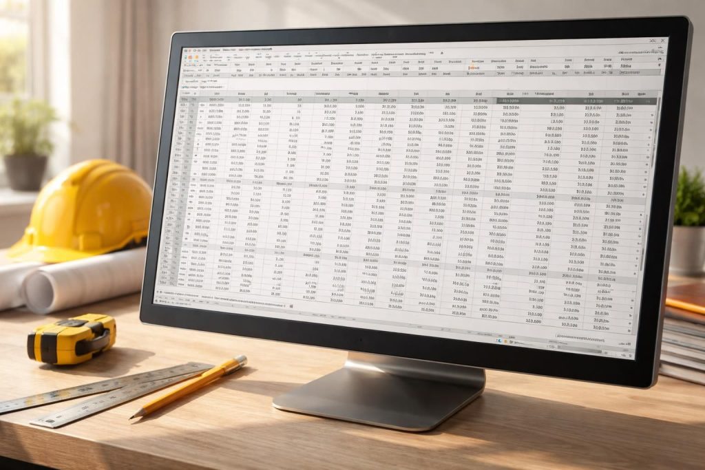 téléchargez gratuitement notre tableau excel de chiffrage travaux pour estimer facilement et rapidement vos coûts de construction ou de rénovation.