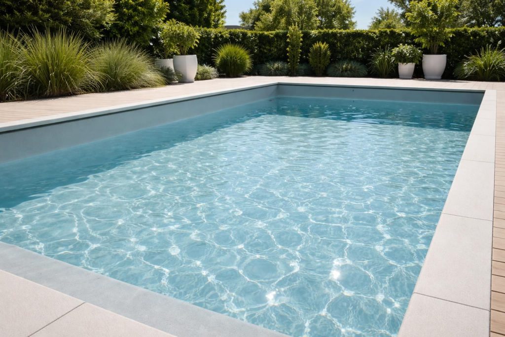 découvrez notre liner gris clair pour piscine, alliant esthétique et durabilité pour sublimer et protéger votre bassin.