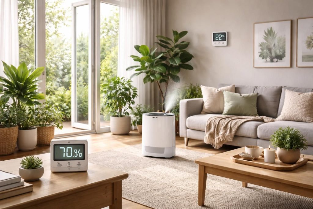 découvrez comment gérer un taux d'humidité de 70% dans votre maison, les risques associés et les solutions pour atteindre un niveau optimal pour votre santé et votre confort.