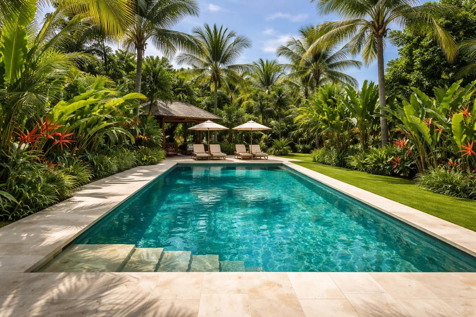 découvrez la pierre de bali, idéale pour sublimer le contour de votre piscine avec élégance et durabilité. parfaite pour un aménagement extérieur naturel et raffiné.